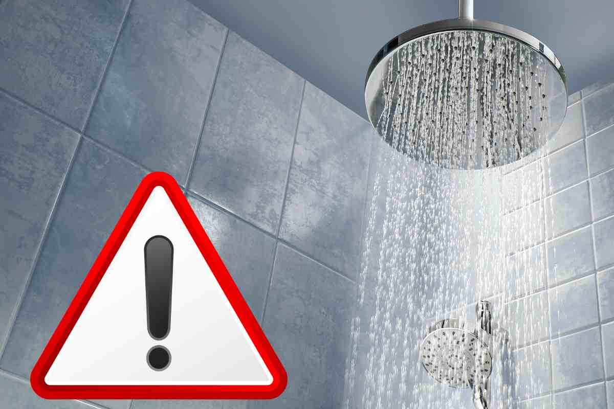 Non lo sai, ma non devi fare mai la doccia mentre la lavatrice è accesa