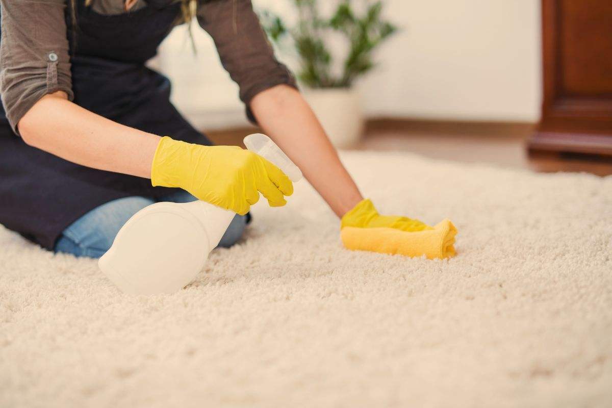 come pulire i tappeti