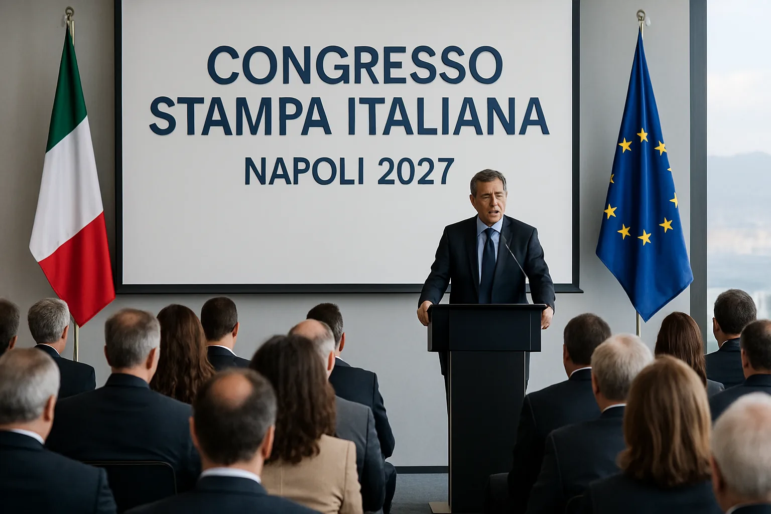 30° Congresso della Stampa Italiana a Napoli dal 23 al 25 febbraio 2027